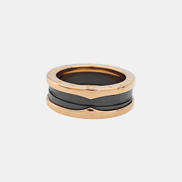B.ZERO1 18k Rose Gold Ring EU 59