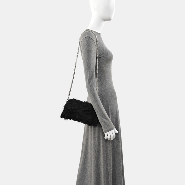 Hourglass Small Fur Black