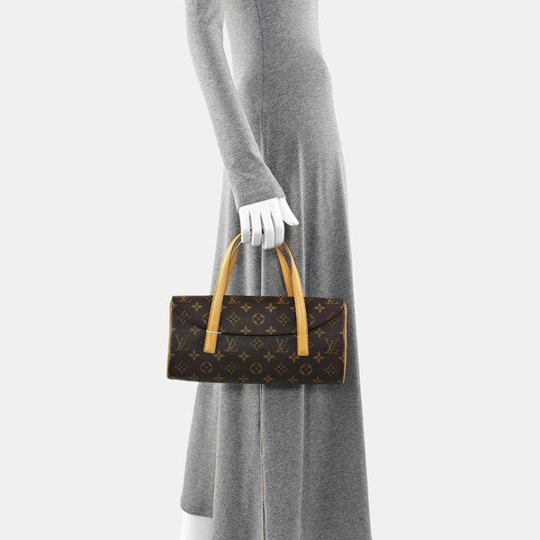 SONATINE Monogram Coated Canvas Brown