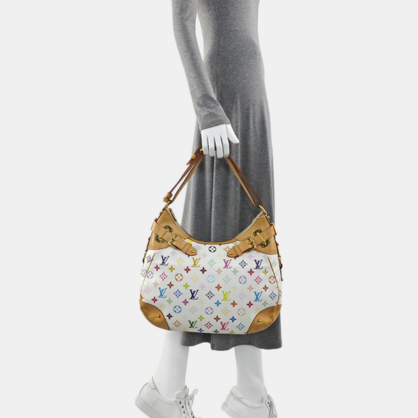 LV × TM GRETA Monogram Coated Canvas White