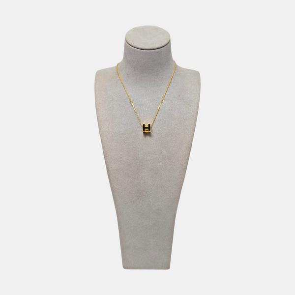 Cage D'h Metal Gold Necklace
