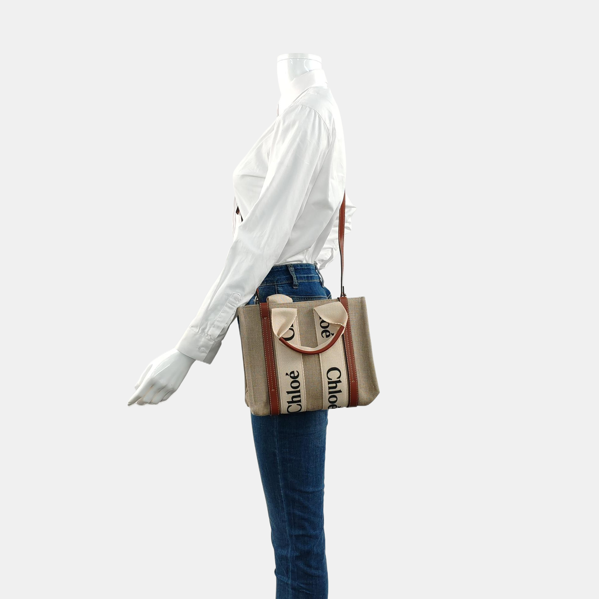 Woody Small Canvas Beige