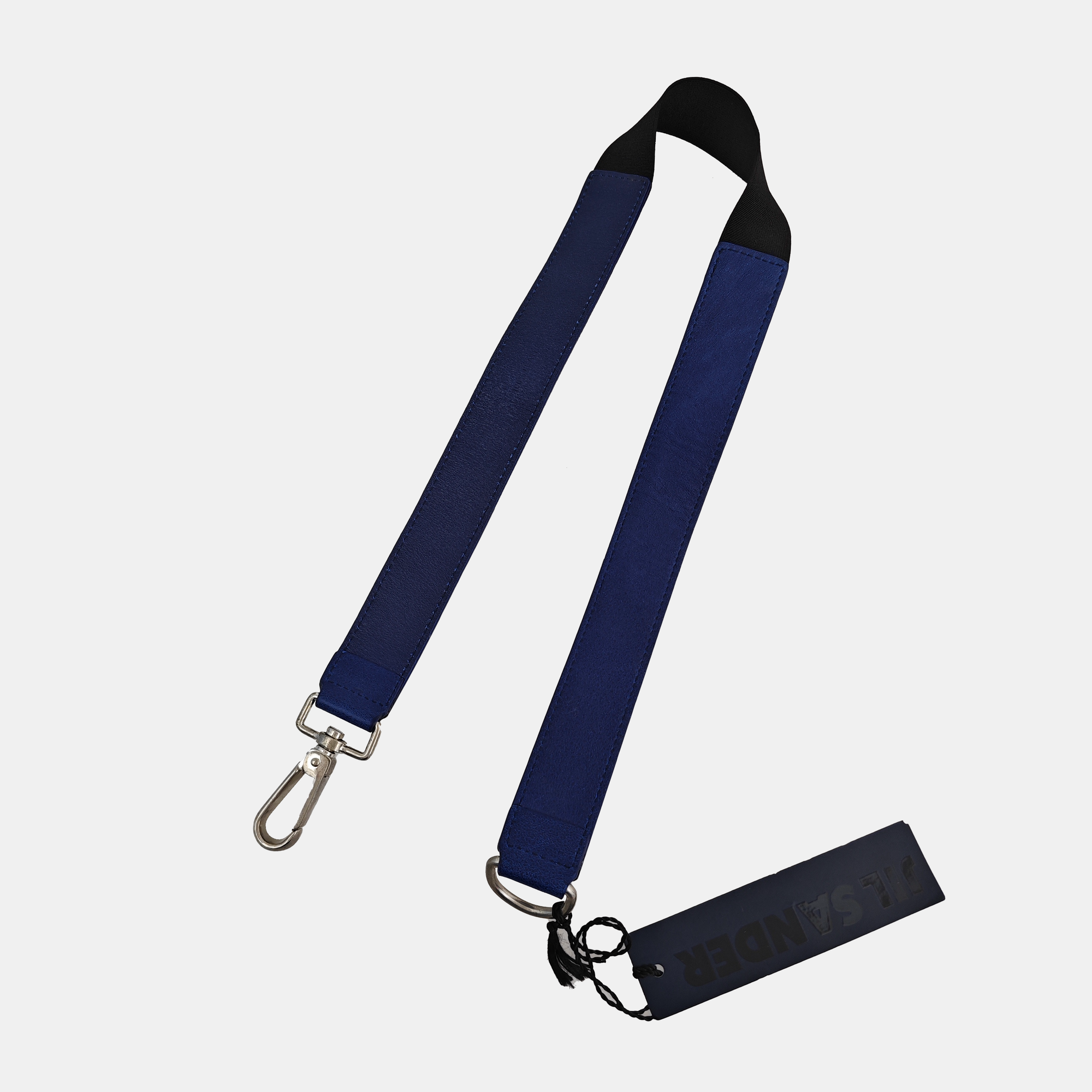Leather Bag Strap Blue