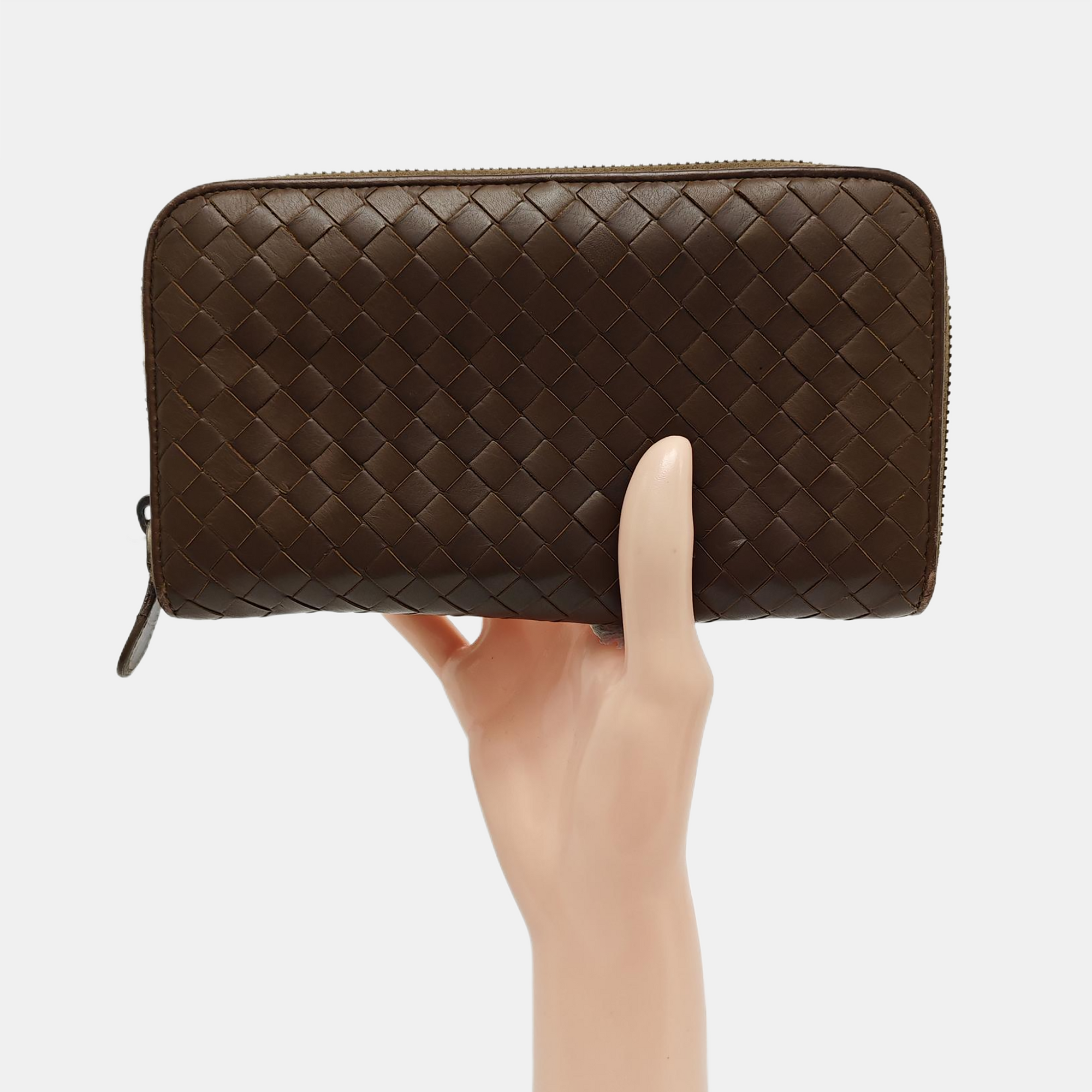Lambskin Wallet Brown