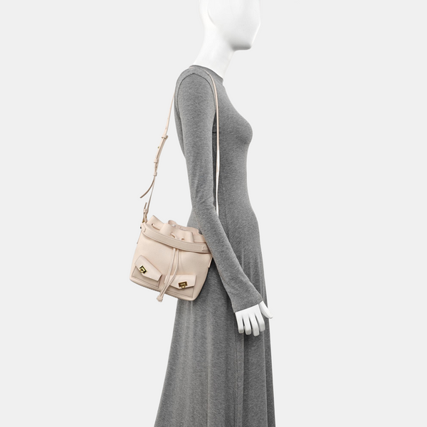 Calfskin Shoulder Bag Pink