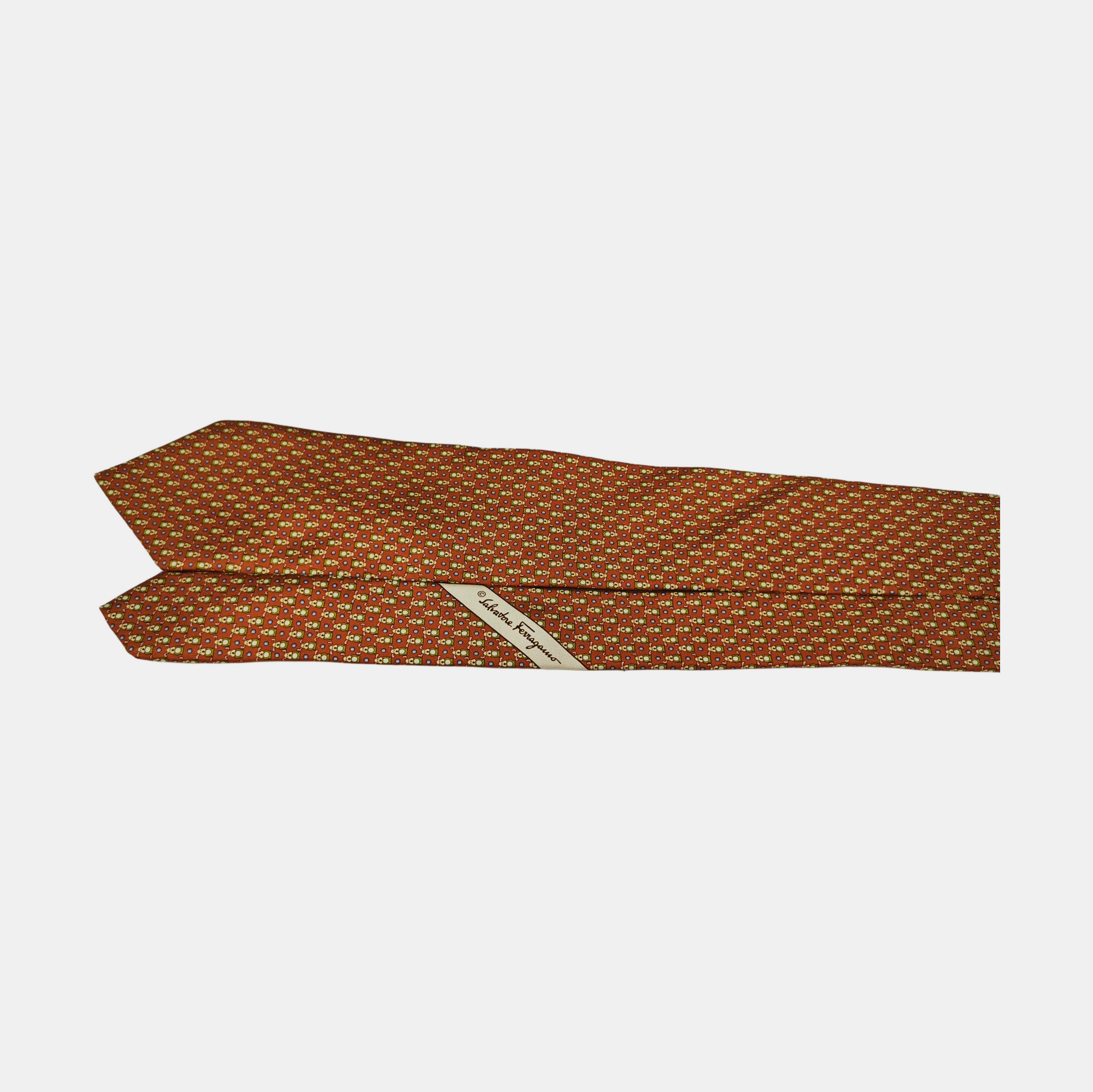 Mulberry Silk Tie Orange