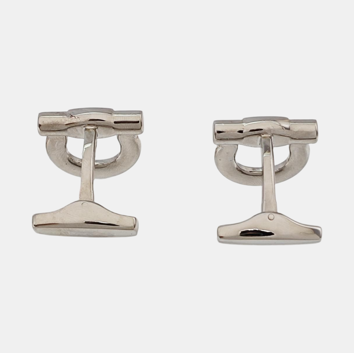 Metal Cufflink Silver