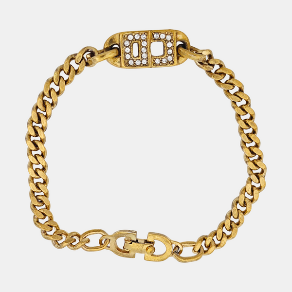 Petit CD Metal Gold Bracelet
