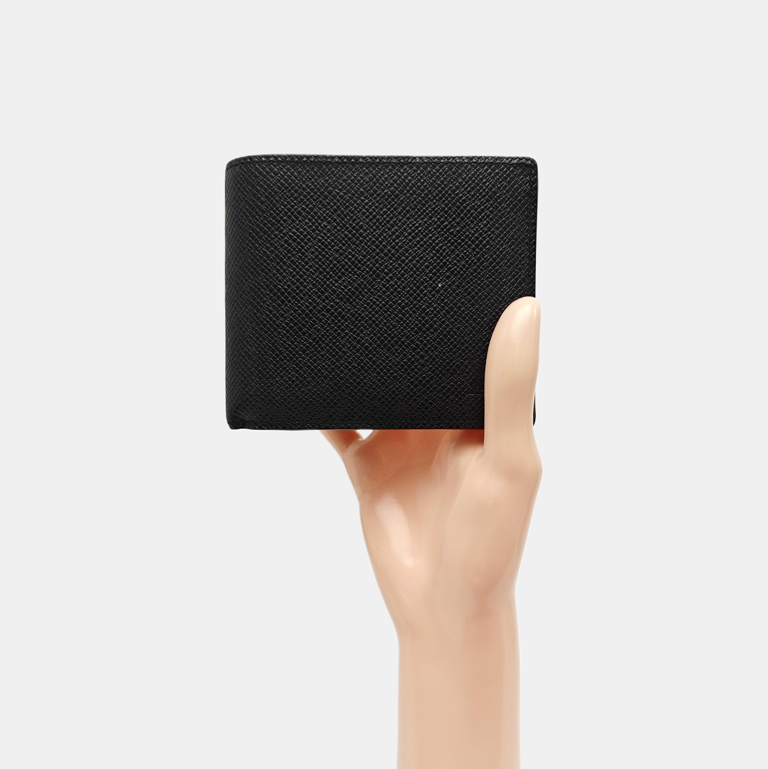 AMERIGO Calfskin Black Wallet