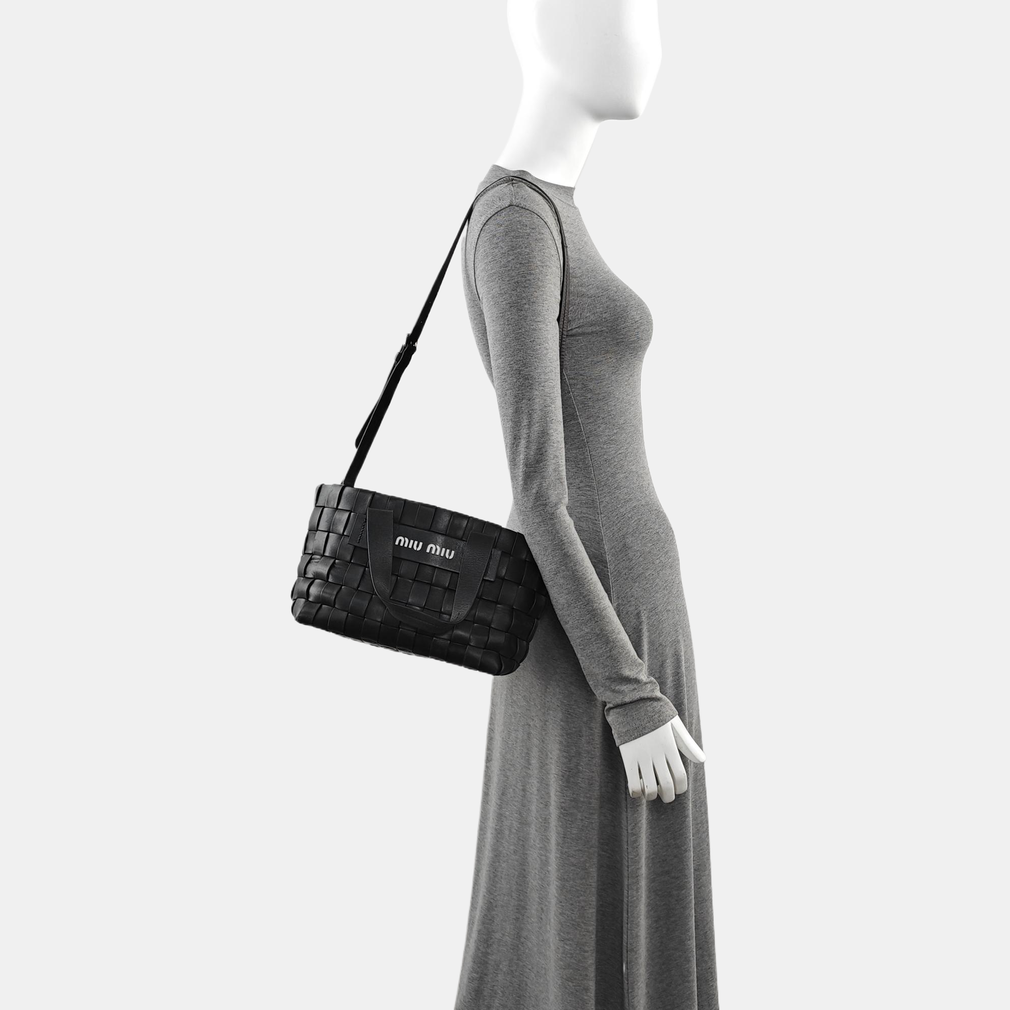 Intreccio Lambskin Black