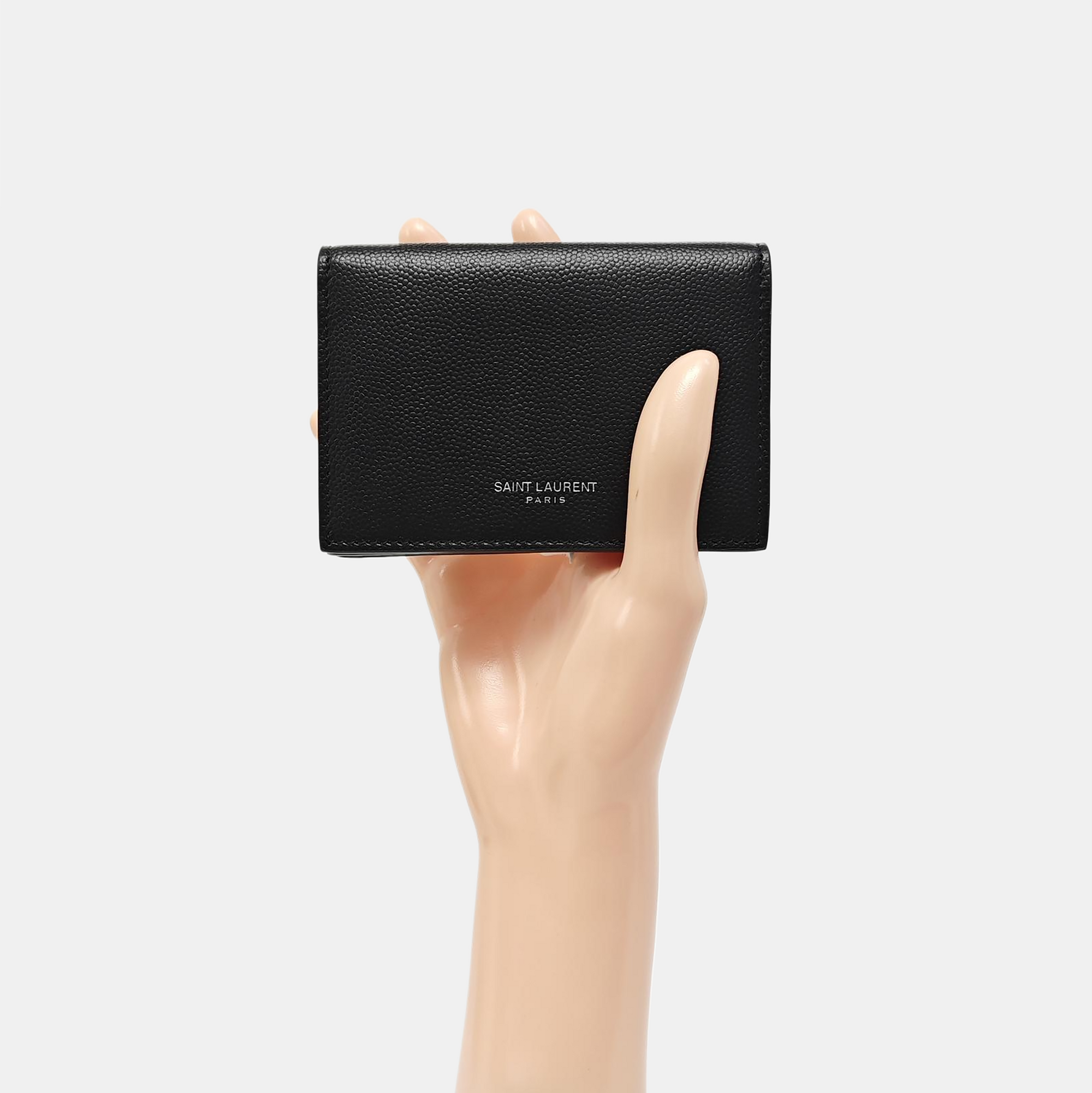 Calfskin Card Holder Black