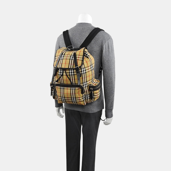 The Rucksack Large Nylon Beige