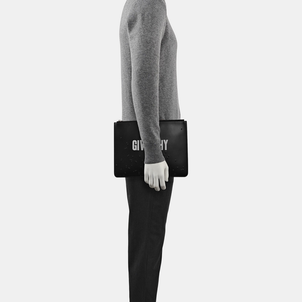 Calfskin Clutch Black