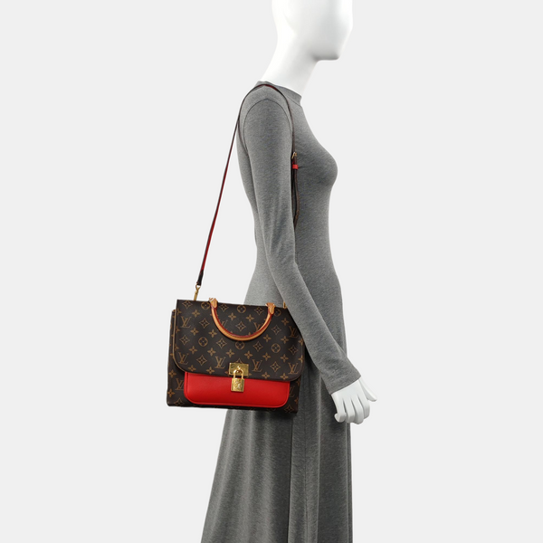 MARIGNAN Monogram Coated Canvas Brown