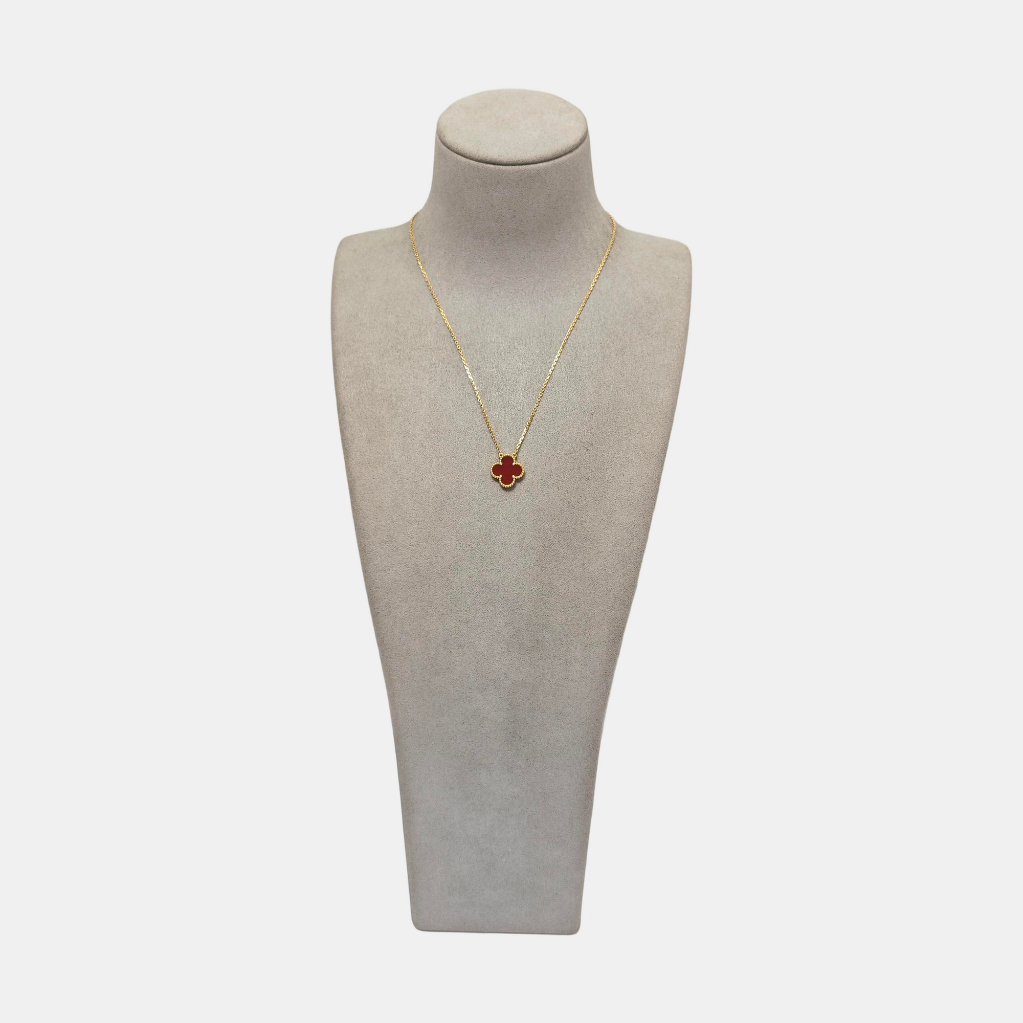 Vintage Alhambra 18k Gold Necklace