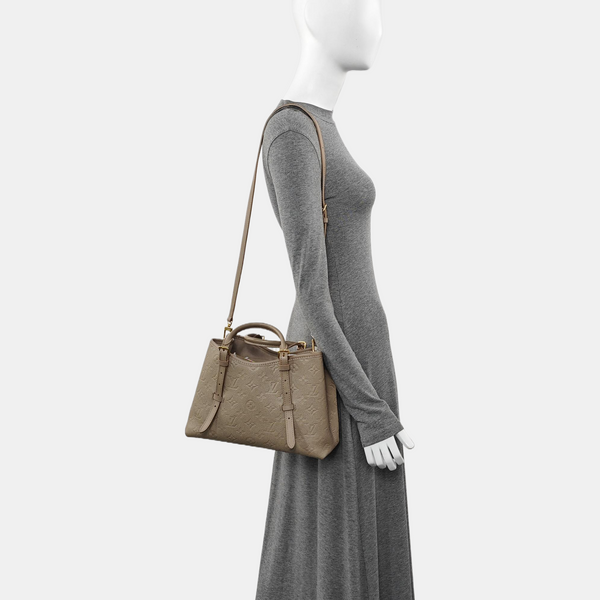 Monogram Calfskin Gray