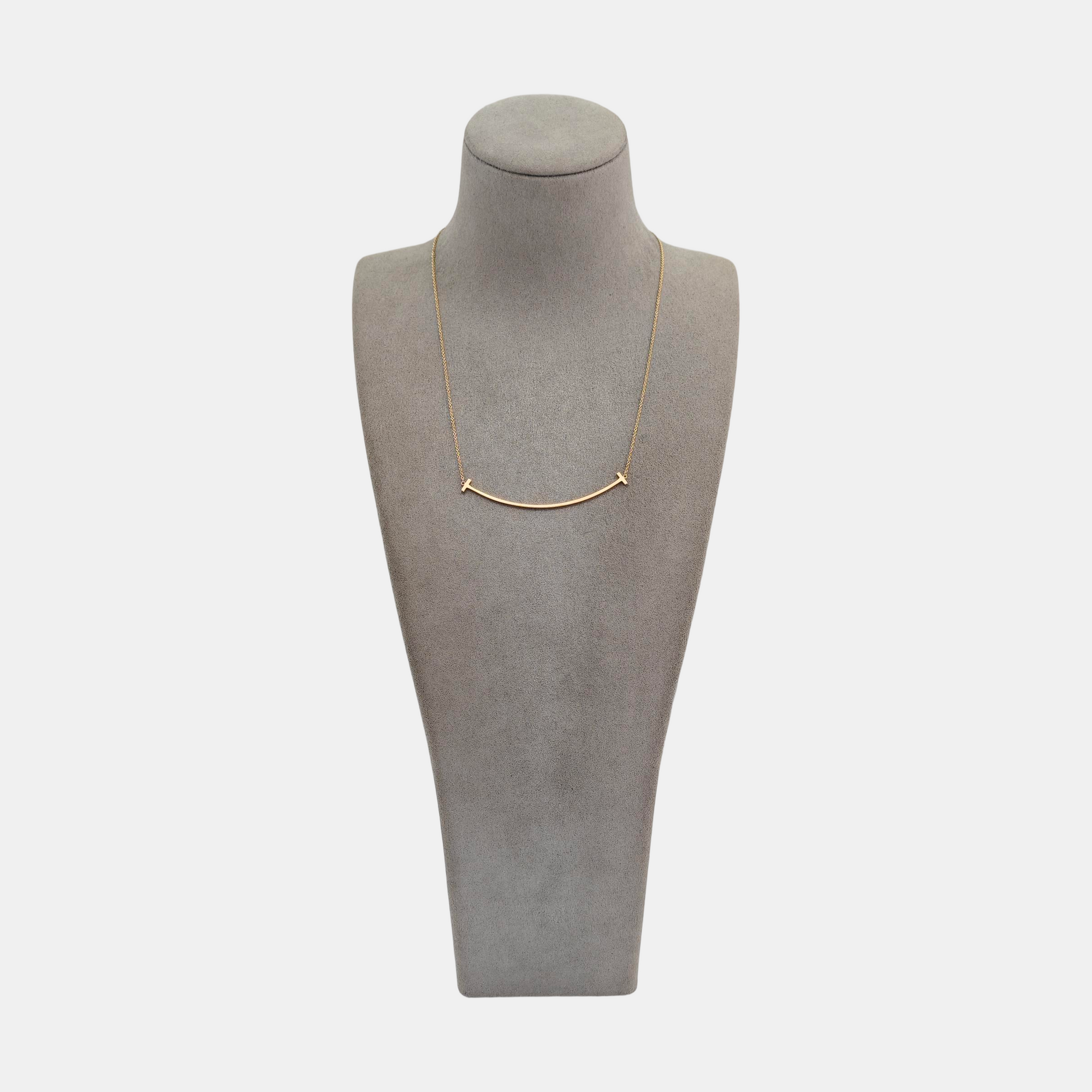 Tiffany T 18k Rose Gold Necklace