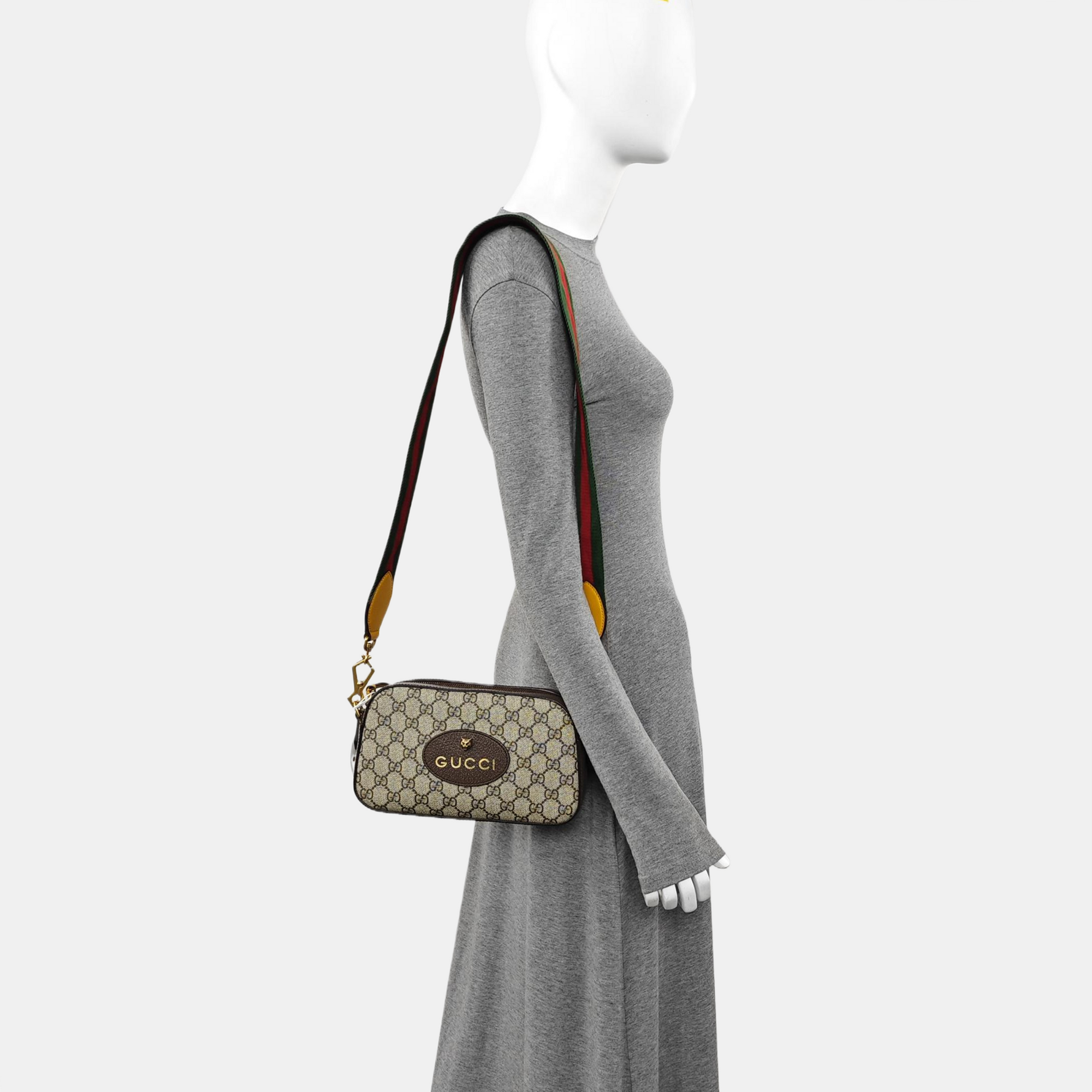 Neo Vintage Monogram Coated Canvas Beige