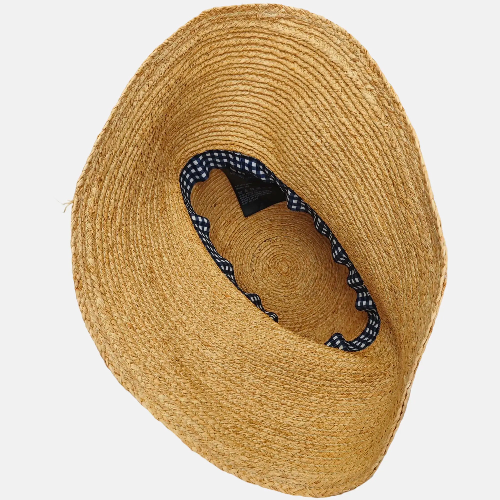 Natural Straw Hat Beige