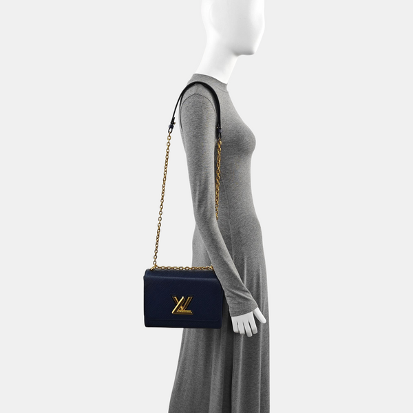 Authenticated pre-owned  TWIST MM Epi Blue - Shoulder Bag at Looply