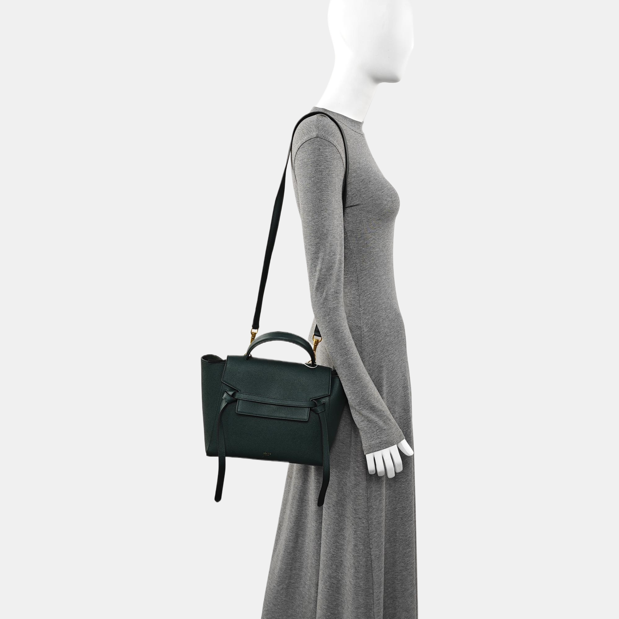 BELT Micro Calfskin Green