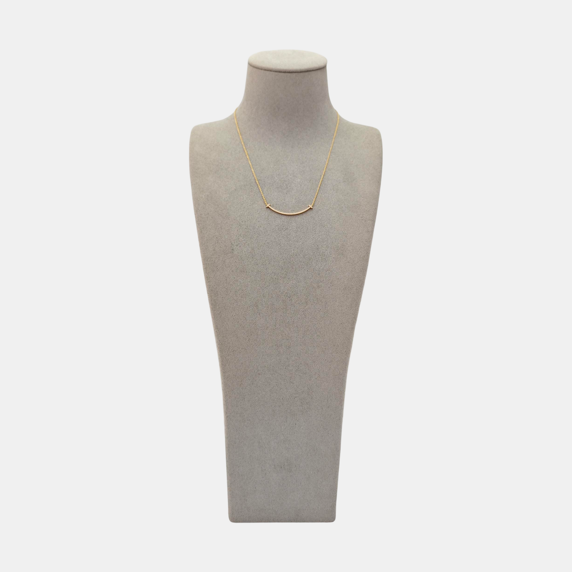 Tiffany T 18k Rose Gold Necklace