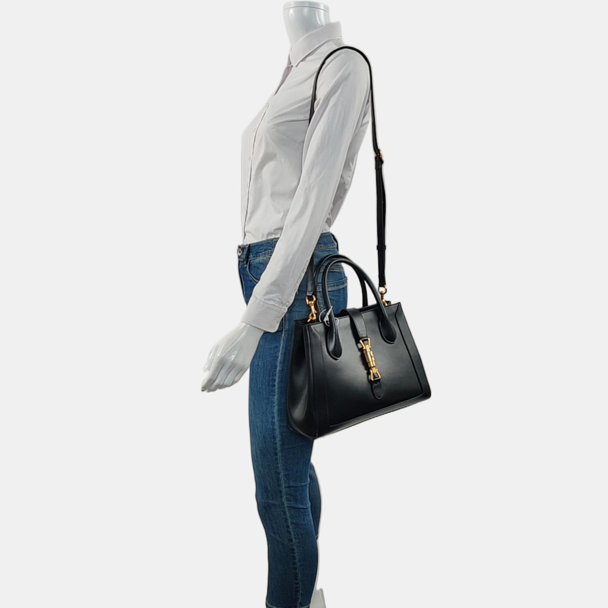 Jackie 1961 Medium Calfskin Black