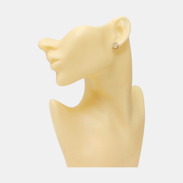 BVLGARI BVLGARI 18k Rose Gold Stud Earrings