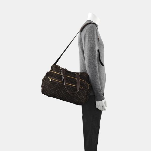 SAC A LANGER Monogram Canvas Brown