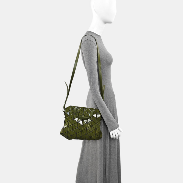 Special Material Shoulder Bag Green