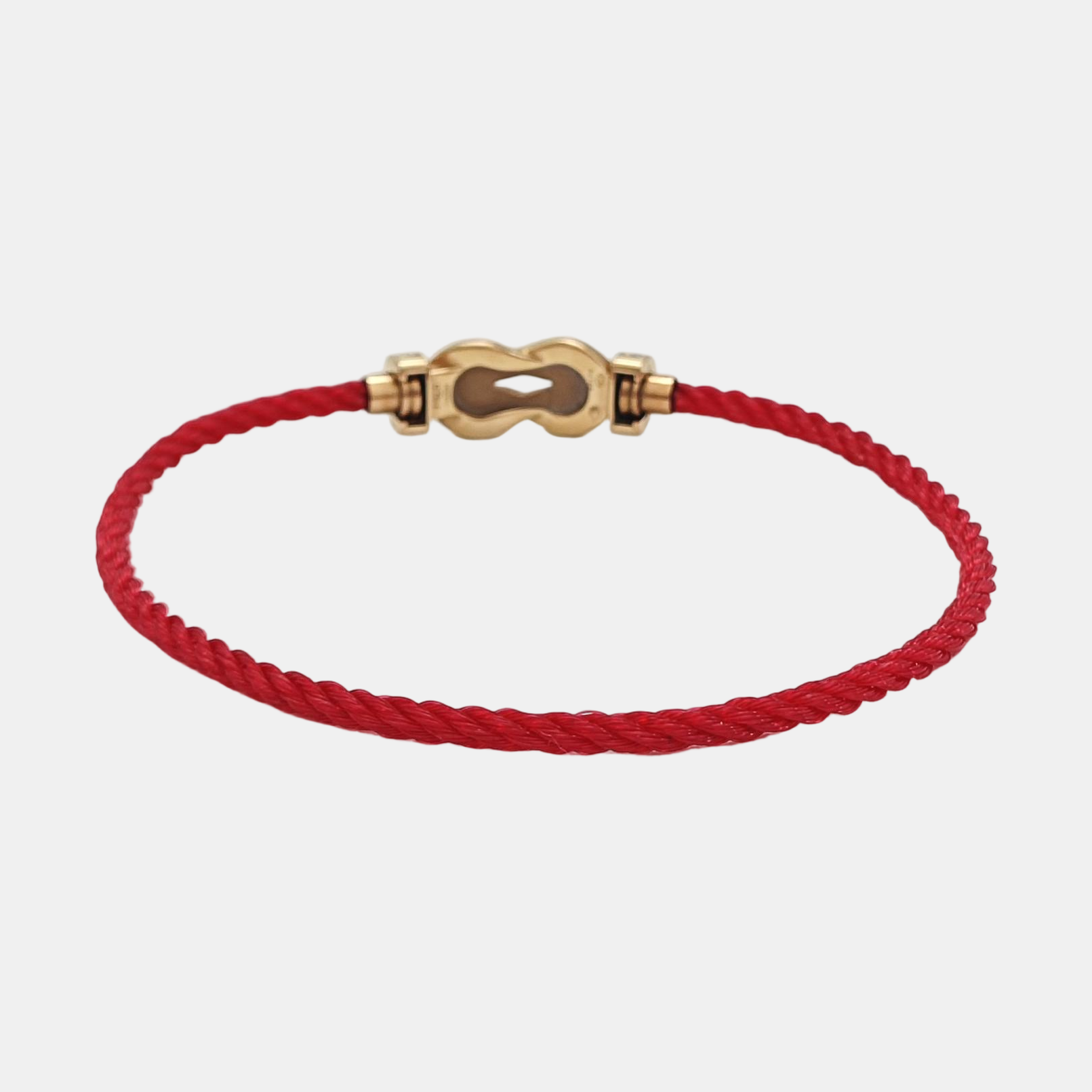 Chance Infinie Fabric Red Bangle
