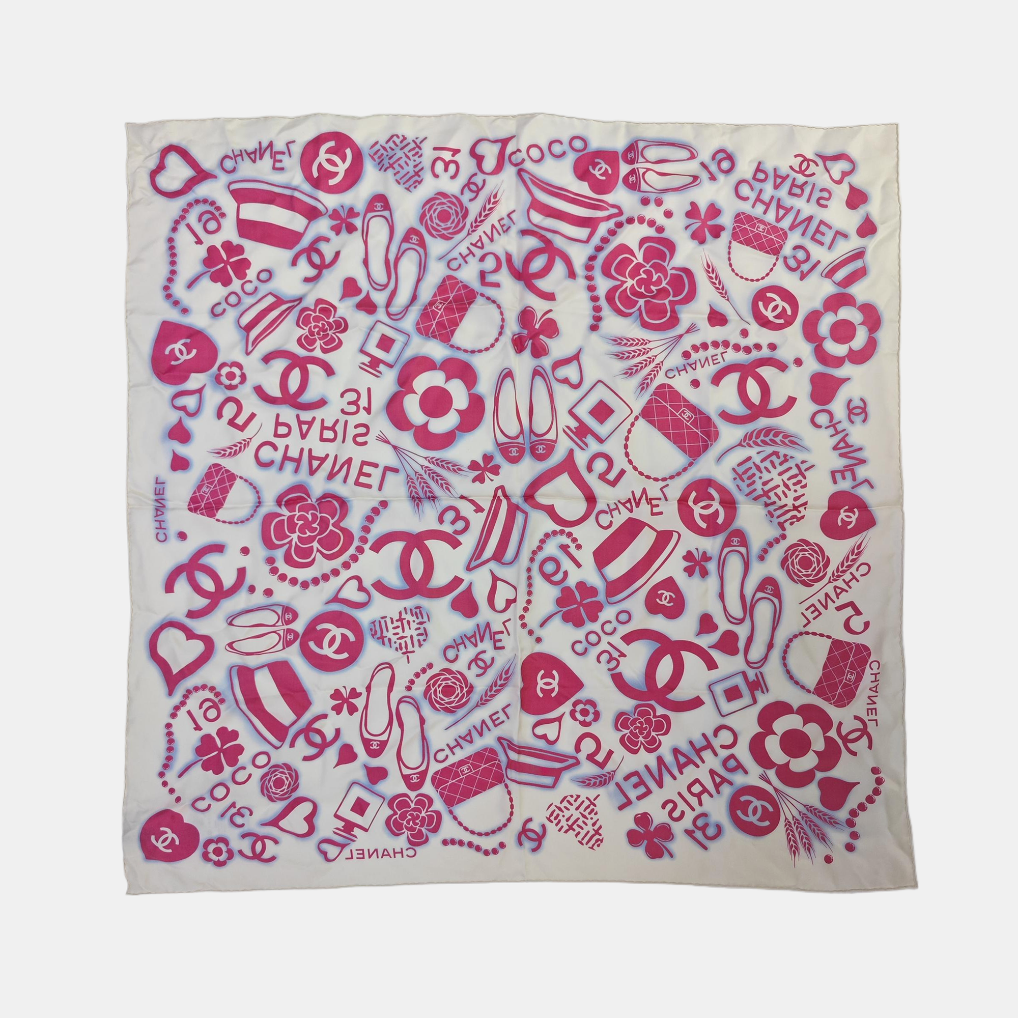 Mulberry Silk Silk Scarf Multicolor