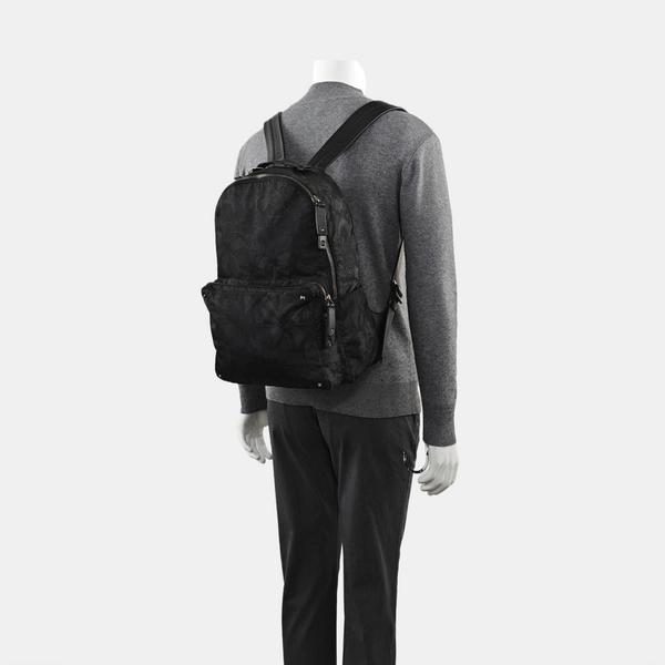 Nylon Backpack Black