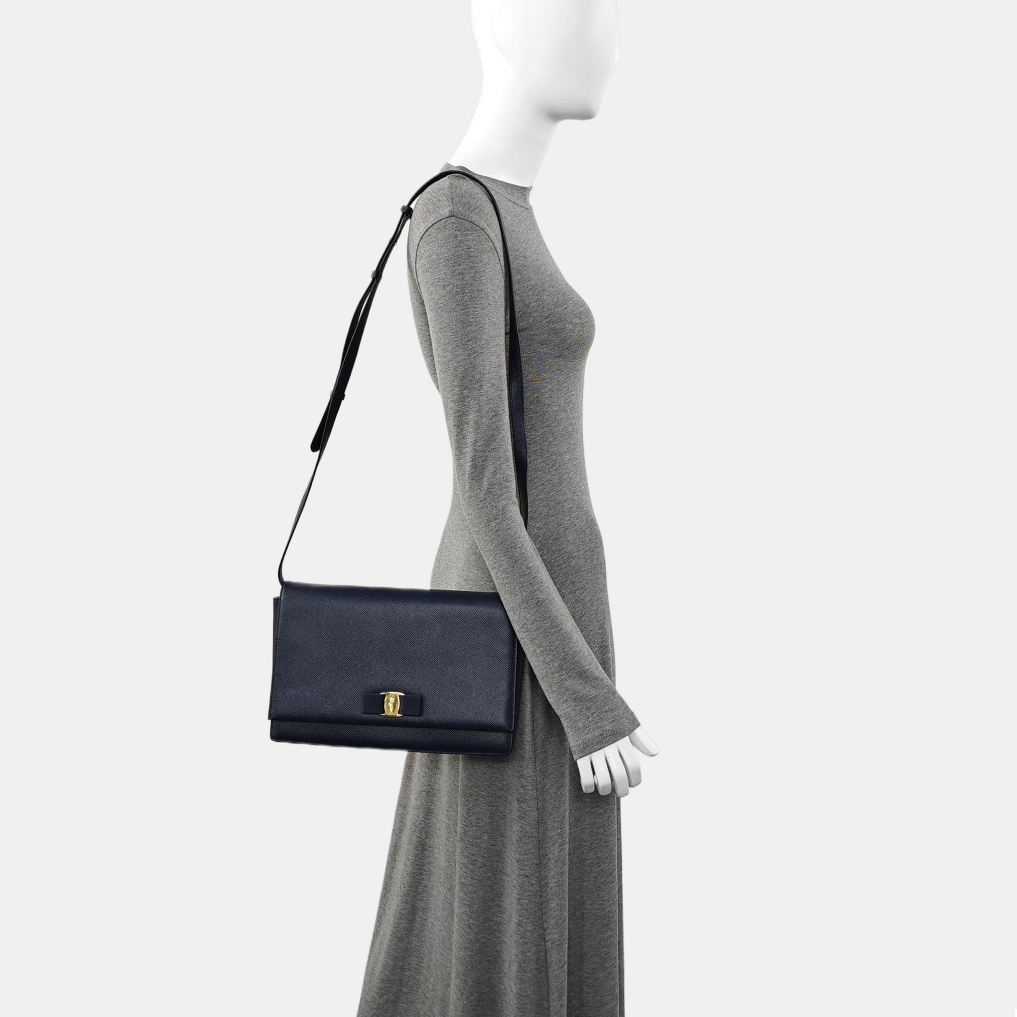 Ginny Calfskin Blue