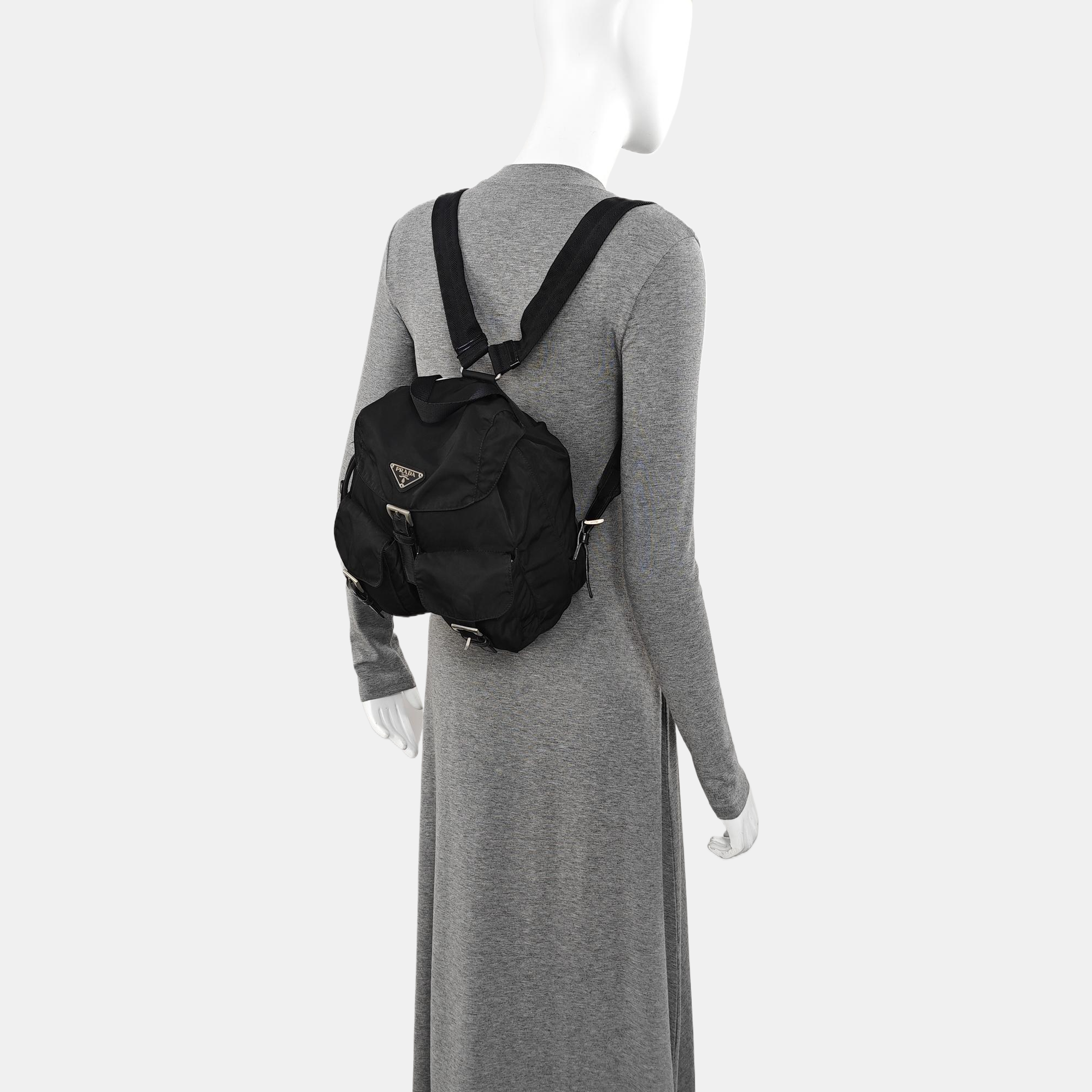 Vela Small Nylon Black