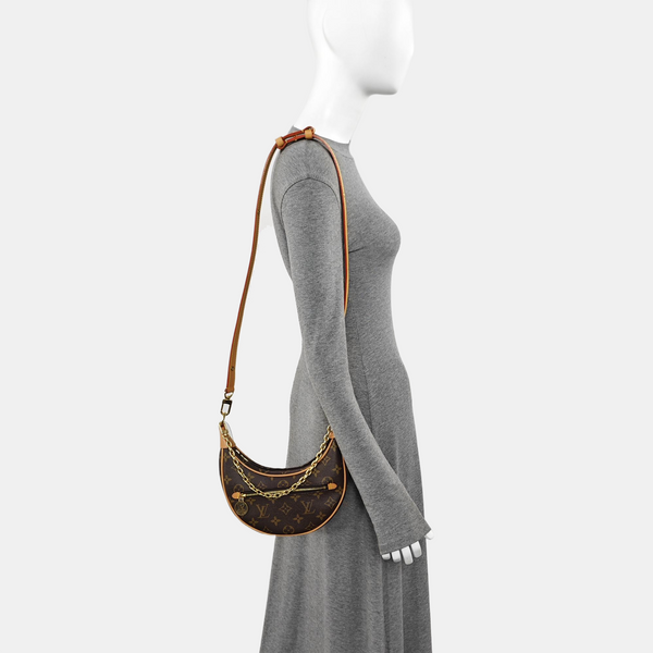 LOOP Monogram Coated Canvas Brown
