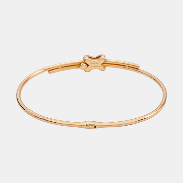 Jeux De Liens 18k Rose Gold Bangle