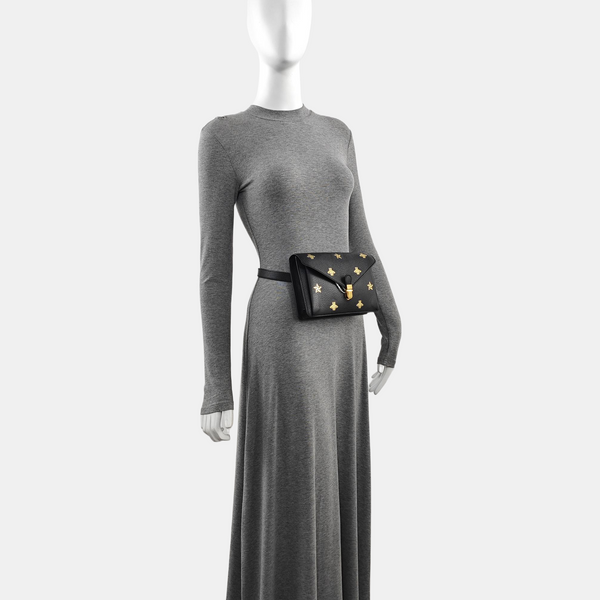 Calfskin Belt Bag Black