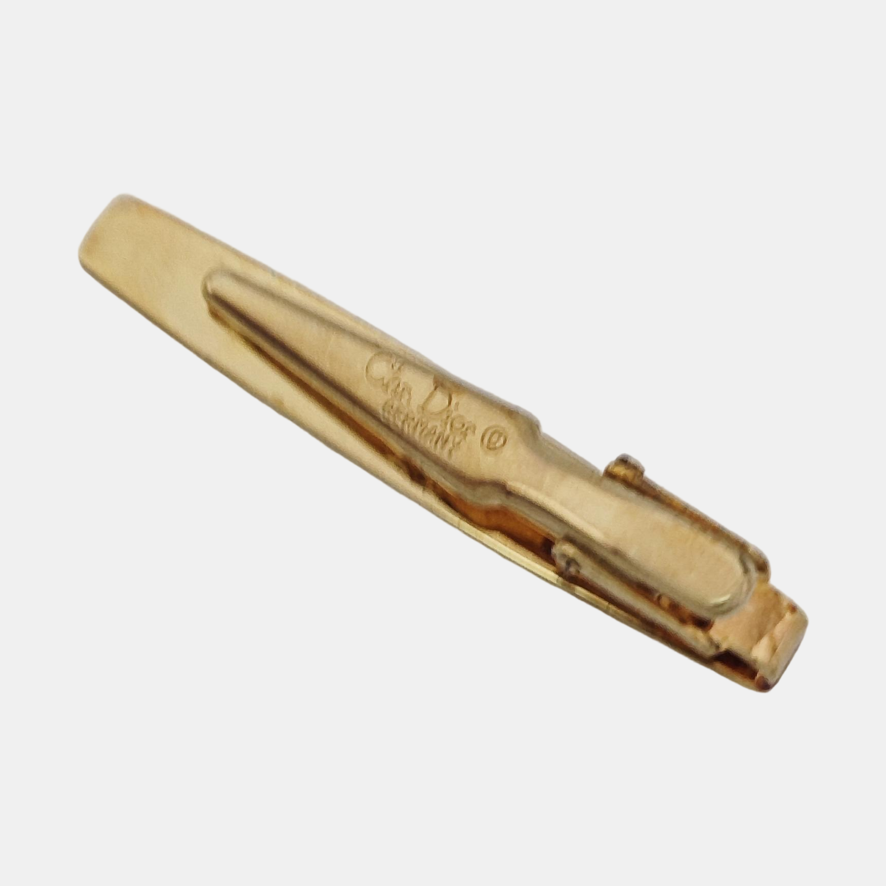 Metal Tie Clip Gold