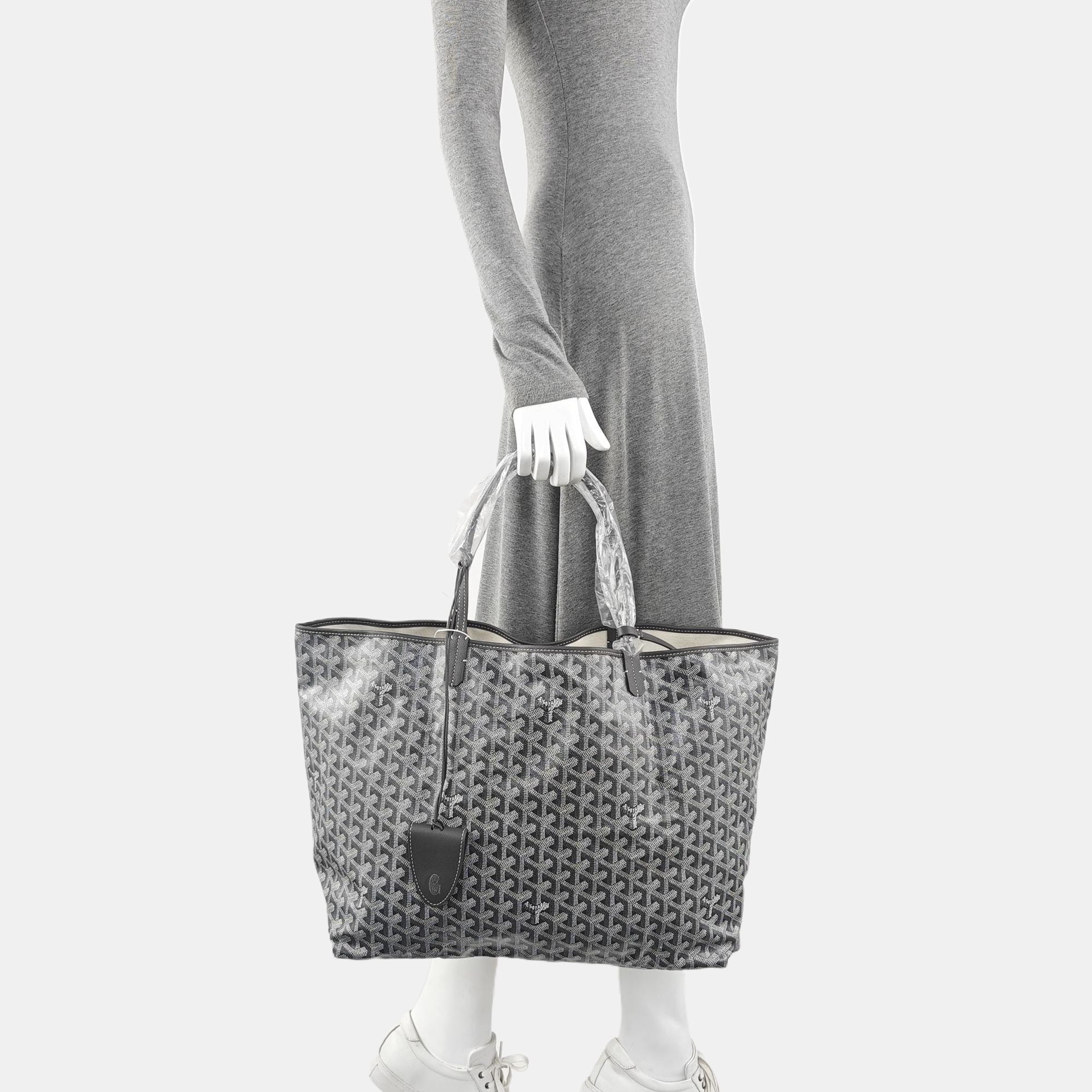 Saint Louis GM Coated Canvas Gray