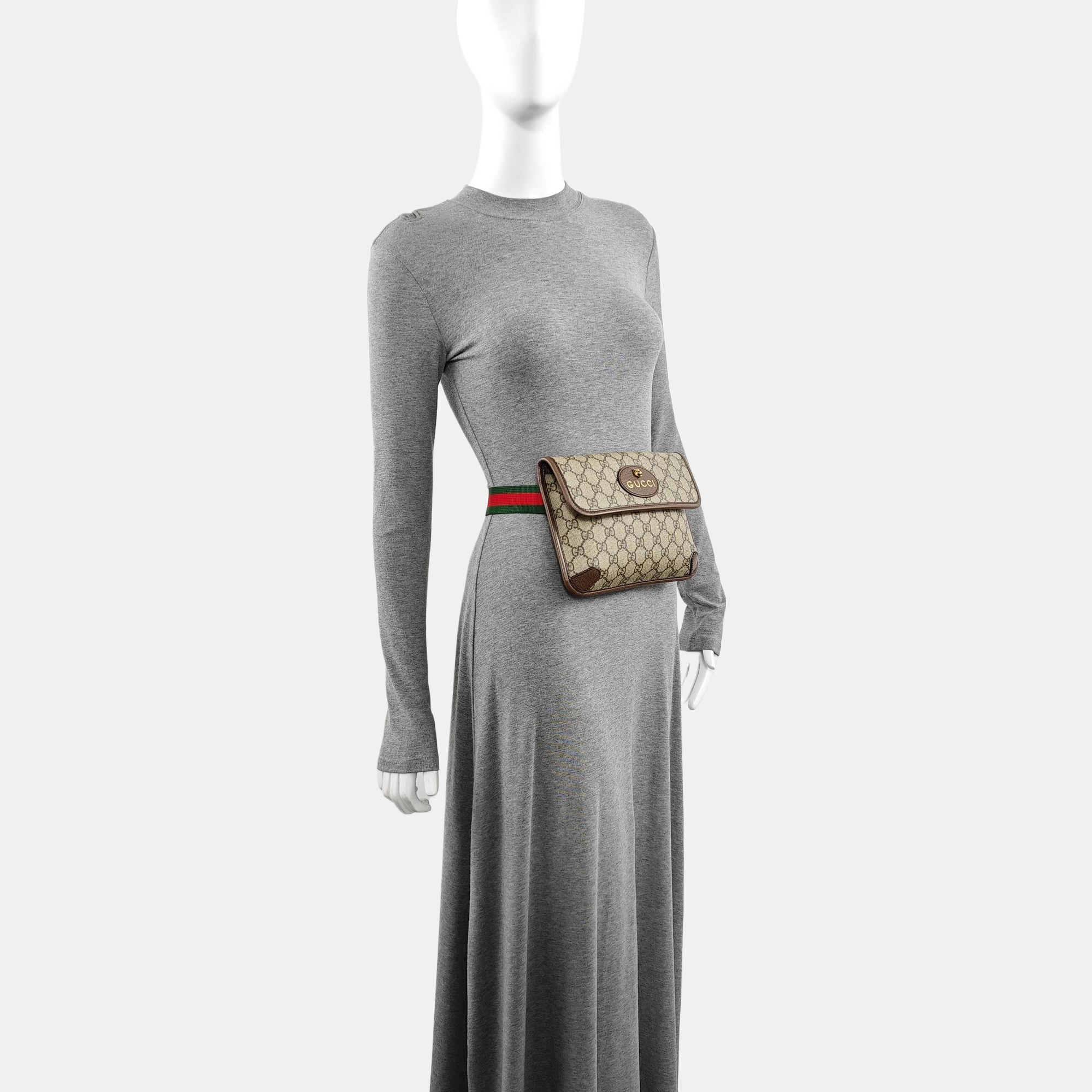 Neo Vintage Monogram Coated Canvas Beige