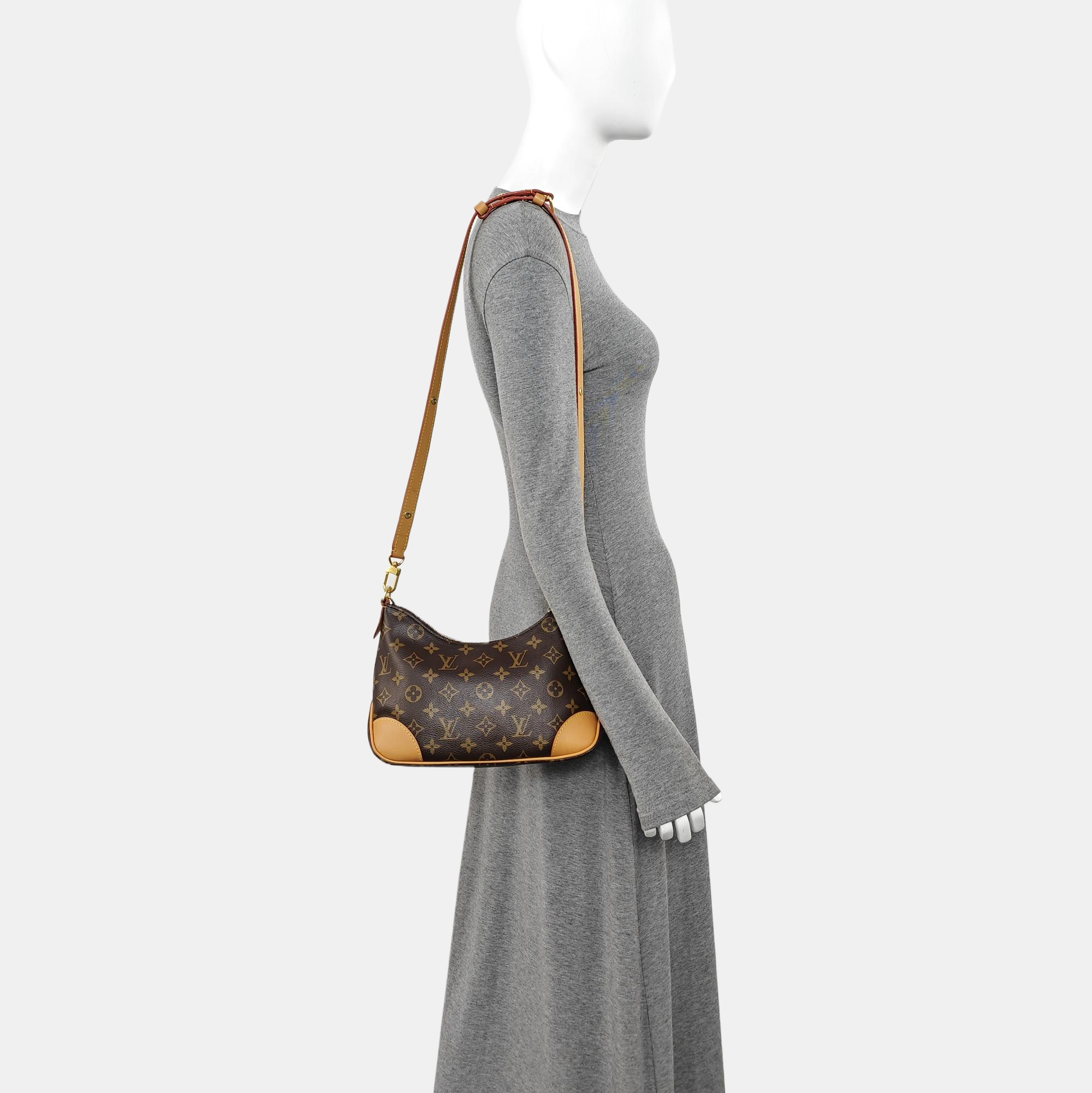 BOULOGNE Monogram Coated Canvas Brown