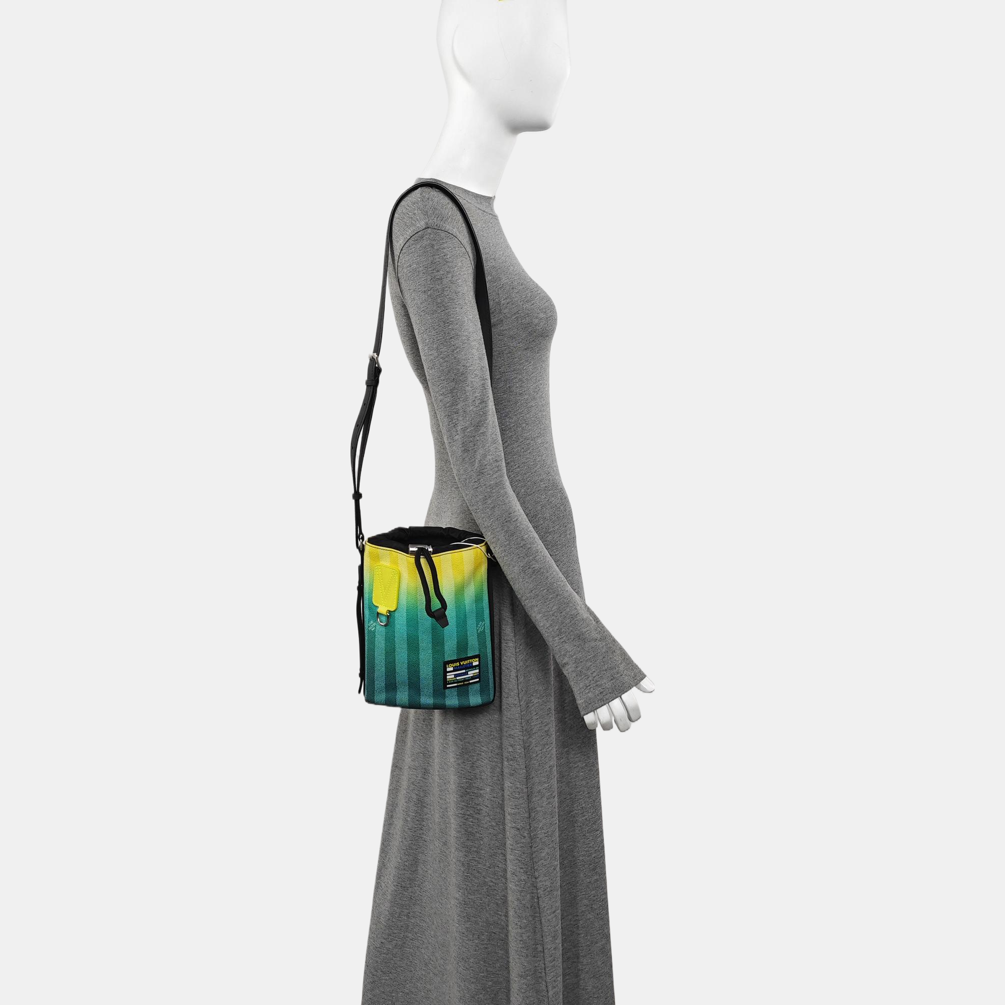 SAC MARIN BB Coated Canvas Green