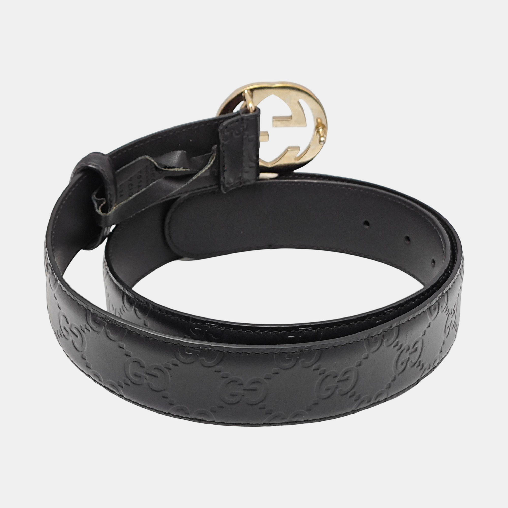 Leather Belt Black
