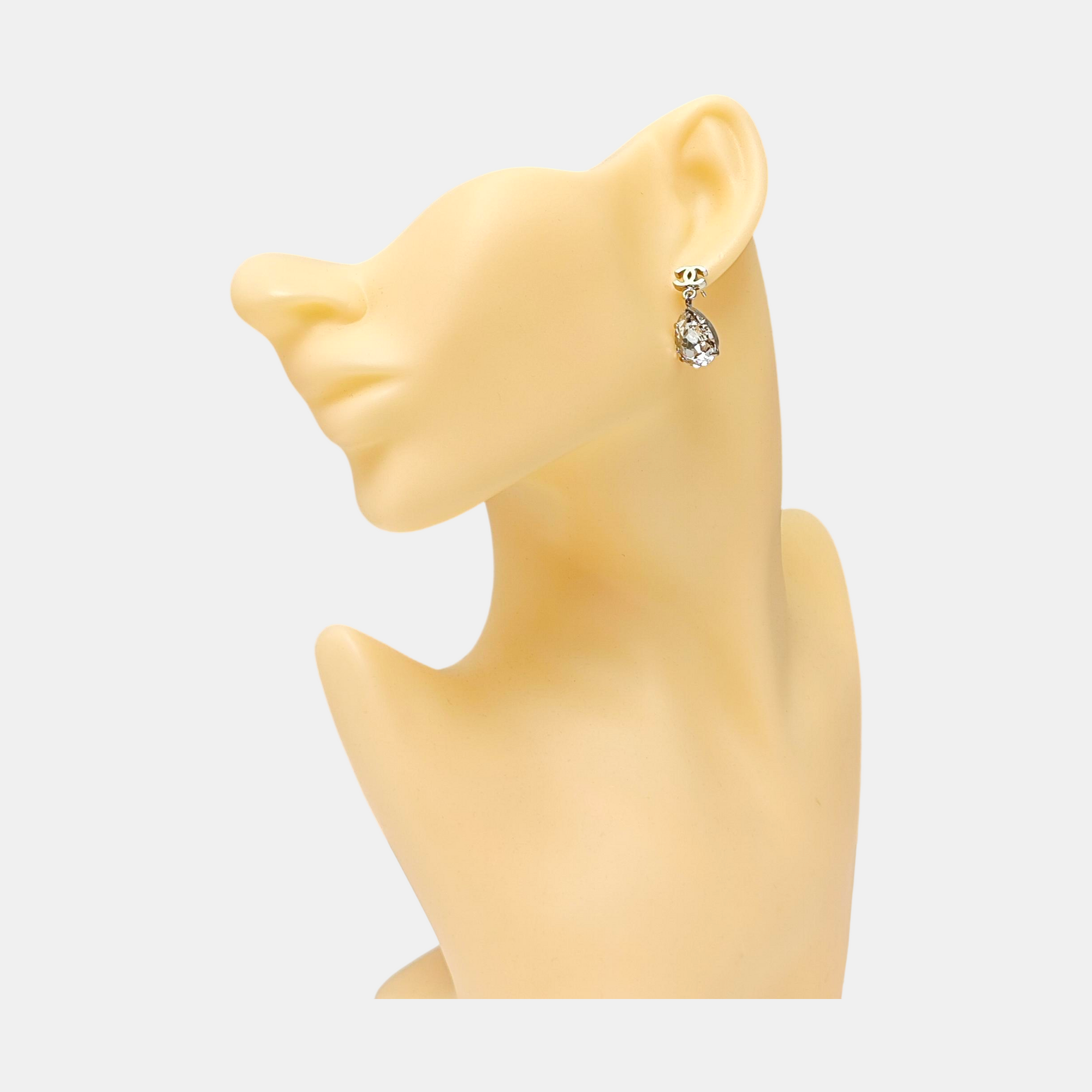 Metal Silver Earrings