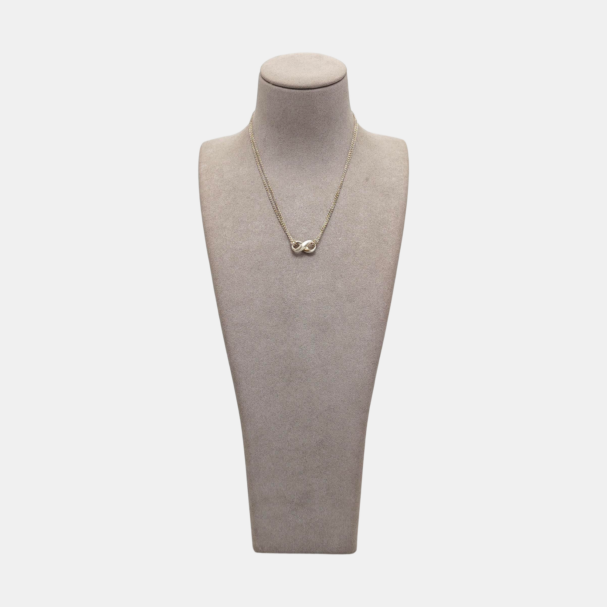 Tiffany Infinity 925 Sterling Silver Necklace