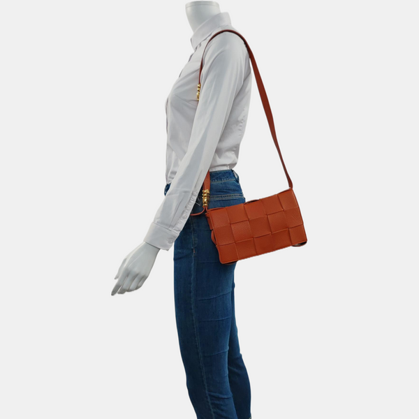 Cassette Medium Calfskin Red