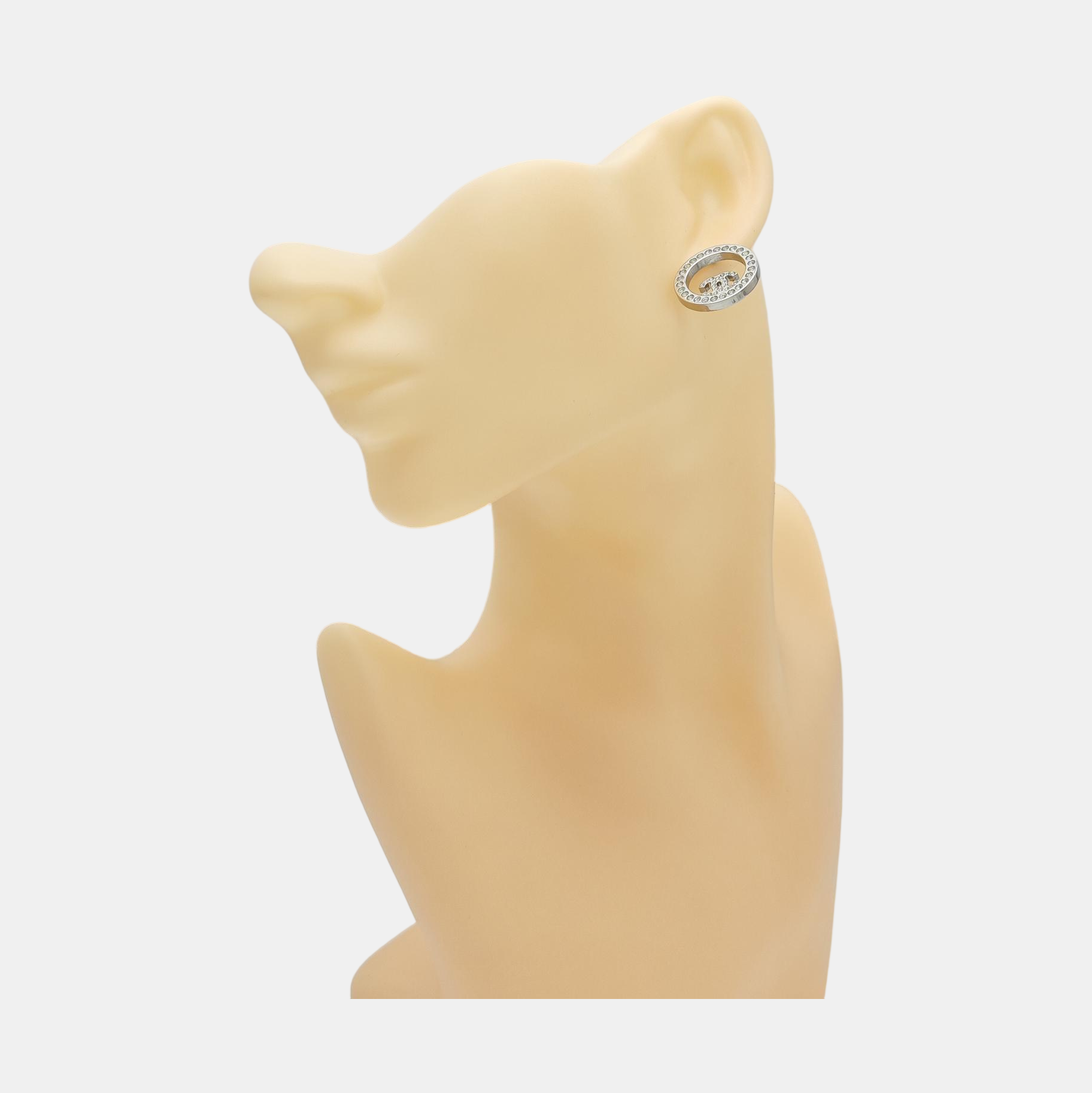Metal Silver Stud Earrings