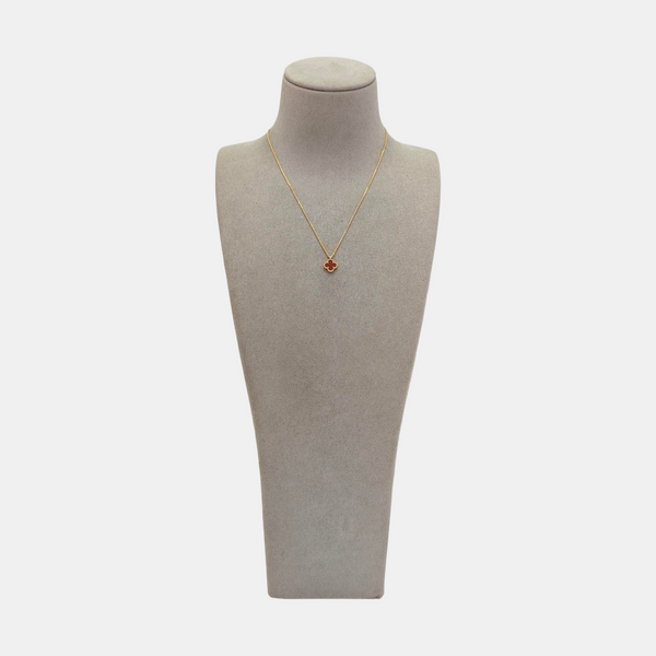 Sweet Alhambra 18k Rose Gold Necklace