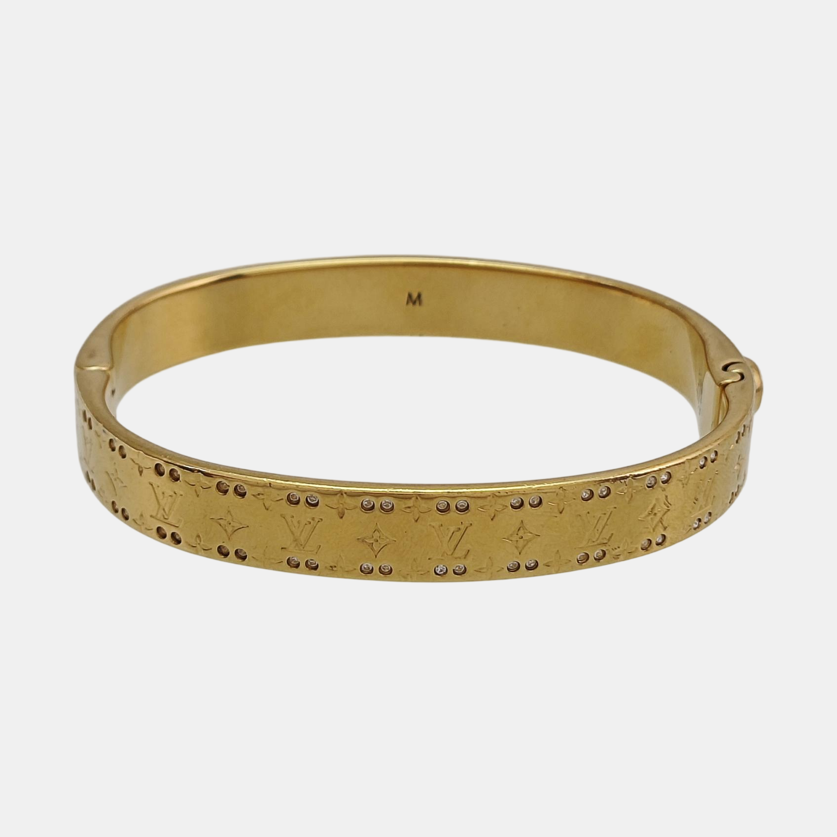 NANOGRAM Metal Gold Bangle